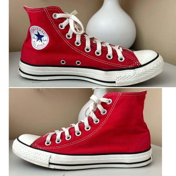 Converse Chuck Taylor All Star High Top in Red Unisex Size Men’s 7 (Women’s9) - Picture 7 of 16